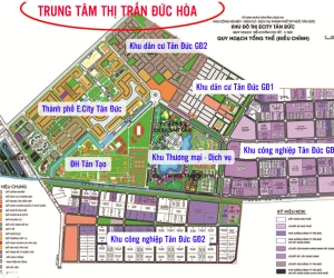 DỰ ÁN KHU DÂN CƯ TÂN ĐỨC- ĐỨC HOÀ