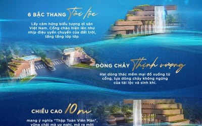 CỔng Chào Đại Hải Trình The Maris Vũng Tàu 