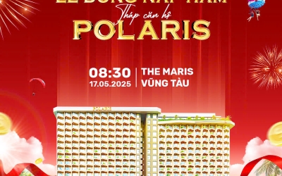 Lễ Đóng Nắp Hầm Tháp Căn Hộ Polaris